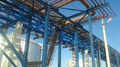 Right Temperatures in Aktau Bitumen Plant, Kazakhstan