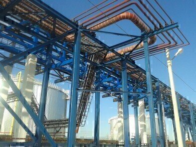 Right Temperatures in Aktau Bitumen Plant, Kazakhstan
