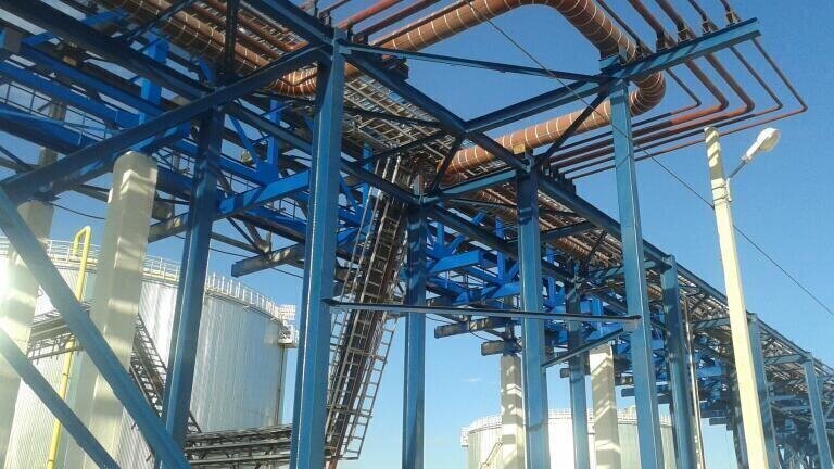 Right Temperatures in Aktau Bitumen Plant, Kazakhstan