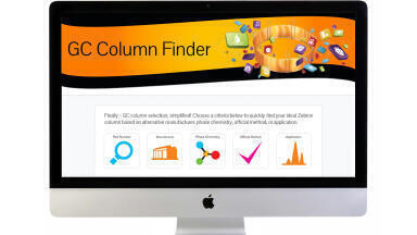 Online GC Column Finder Enables Quick and Easy Selection