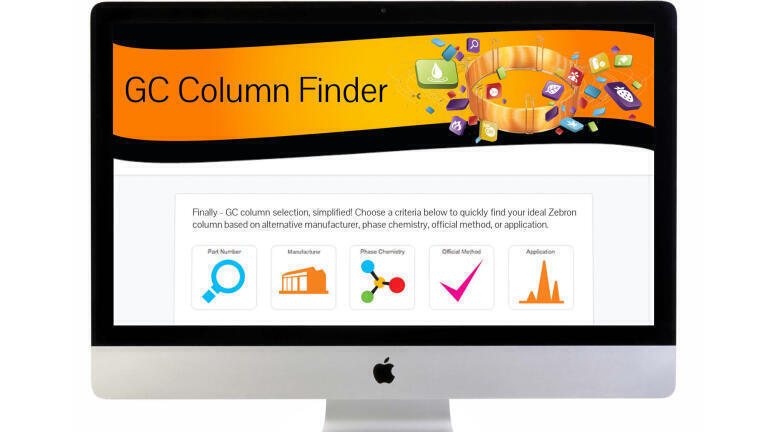 Online GC Column Finder Enables Quick and Easy Selection