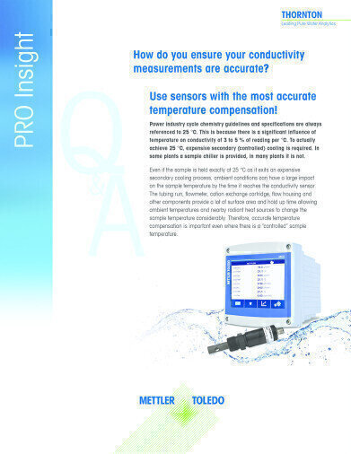 Conductivity Measurement with Accurate Temperature Compensation
