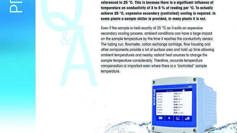 Conductivity Measurement with Accurate Temperature Compensation