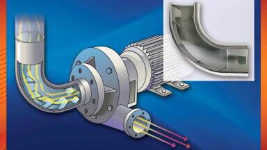Prevent Expensive Pump Cavitation Damage with Vortab Elbow Flow Conditioners