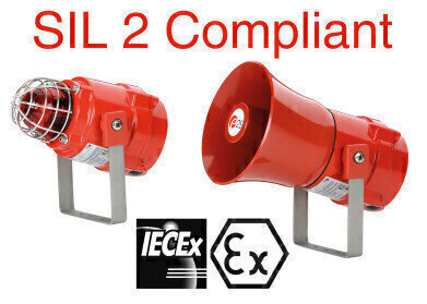 SIL 2 Certified BEx Alarm Horn Sounders and Xenon Strobe Beacons Introduced
