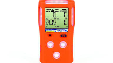 Multi Gas Detector Runs Two Months on One Charge