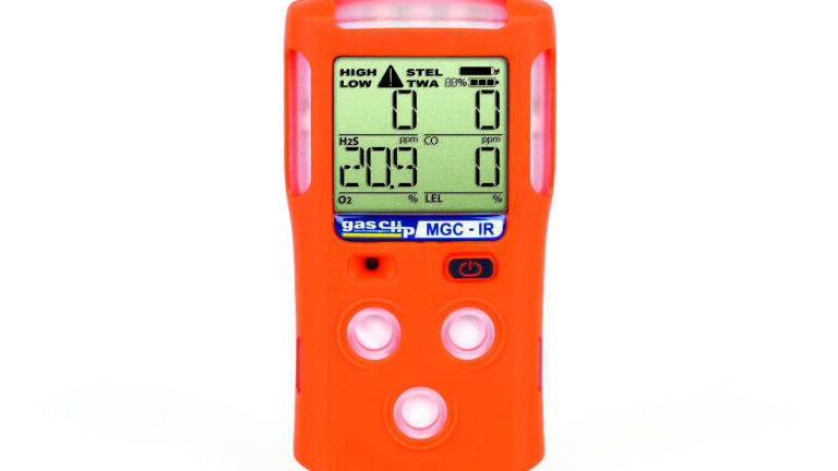 Multi Gas Detector Runs Two Months on One Charge