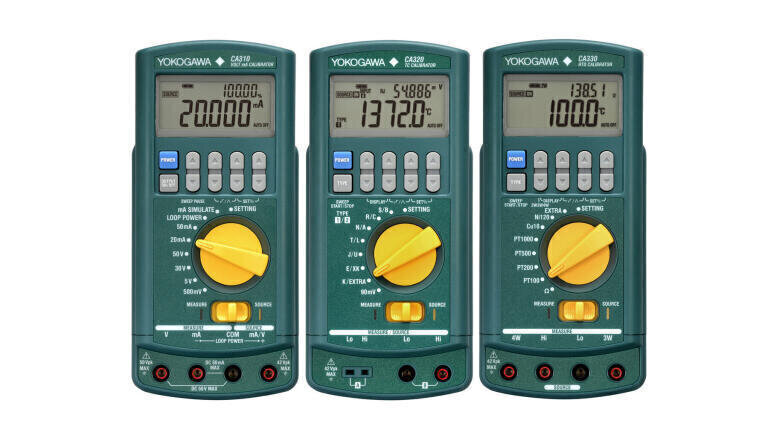Handheld Process Calibrators Offer High Accuracy and Stability