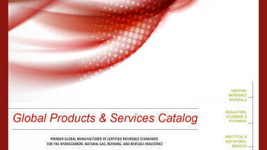 2016 Global Products and Services Catalogue Presents Complete Range of Standards for Petrochemical Laboratories