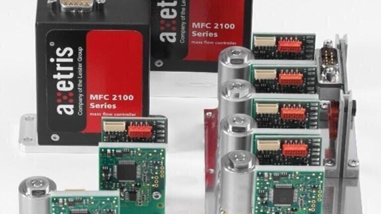 Industry-leading dynamic range of Axetris Mass Flow Controllers