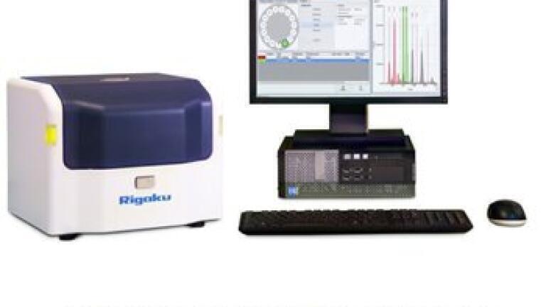 Rigaku NEX DE for analysis of S, V and Ni in crude oil by EDXRF