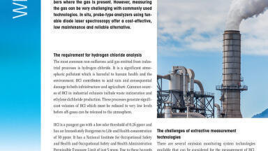White Paper: "HCL Monitoring in Stacks and Scrubbers Now Has a Dependable Solution"