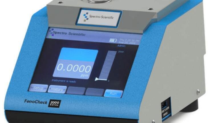 Portable Magnetometer Provides Fast, Simple Measurements of Ferrous Wear Particles in Lubricants