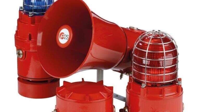 E2S Warning Signals showcases its hazardous area and marine approved equipment at OMC 17