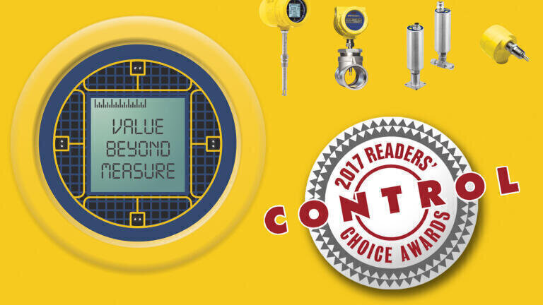 #1 Supplier of Thermal Flow Meters & Flow Switches Selected by Readers of Control Magazine