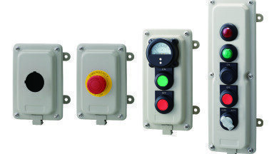 Standard and Custom Control Stations for Zone 1 and 2 Hazardous Locations