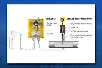 Flare Gas Flow Meter With VeriCal System Eliminates High Cost of Meter Calibration Verification
