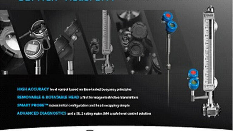 Jupiter® Model JM4: Next-Generation Magnetostrictive Level Transmitter