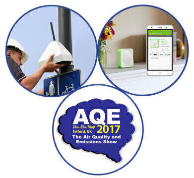 Win Air Quality Monitors at AQE 2017