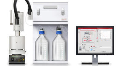 Soluble Fraction, Ethylene Content and Intrinsic Viscosity determination for Quality Control Laboratories of Polypropylene Plants.