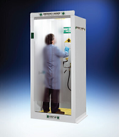 Emergency Laboratory Safety Shower Decontamination Booth