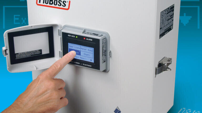 LCD Touchpad makes information retrieval, configuration, tuning,