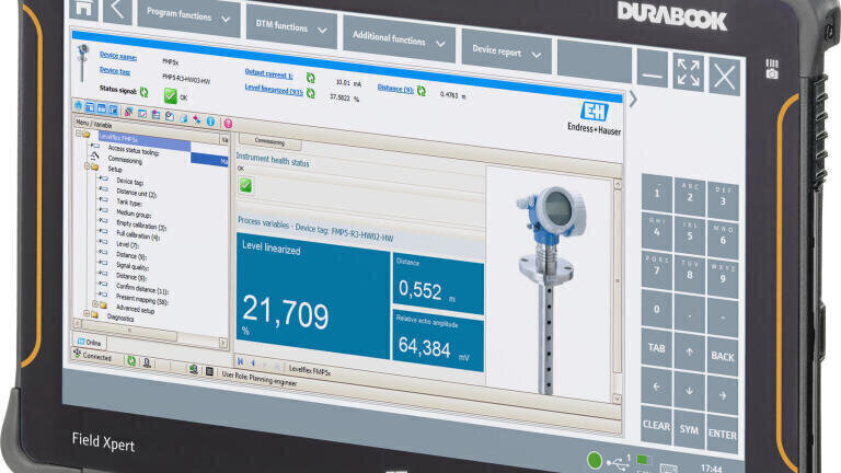 Rugged Tablet PC is Ideal for Commissioning and Maintaining Field Instruments in Hazardous and Non-hazardous Locations.