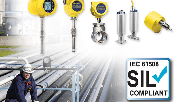 SIL Compliant Thermal Flow Meters and Switches for Safety Instrumented Systems