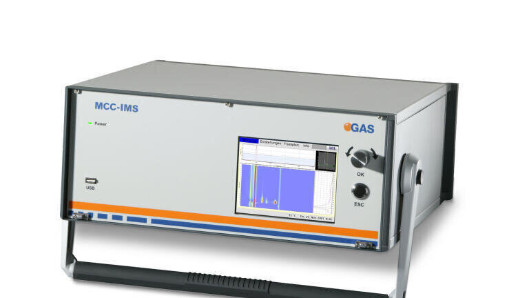 Gas Trace Detection using Ion Mobility Spectrometers (MCC-IMS)