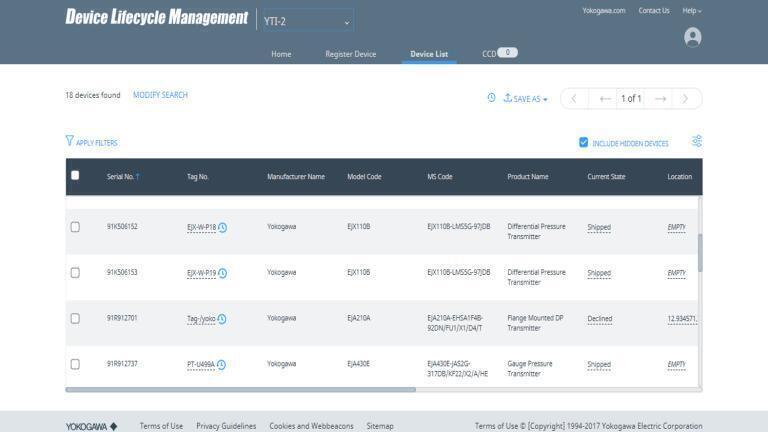 New IIoT Service for the Cloud-Based Management of Device Information