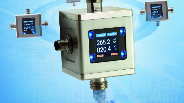 New electromagnetic flow meter inStainless Steel Design - with minimal Installation Length