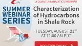 Webinar: Characterisation of Hydrocarbons in Shale Rocks