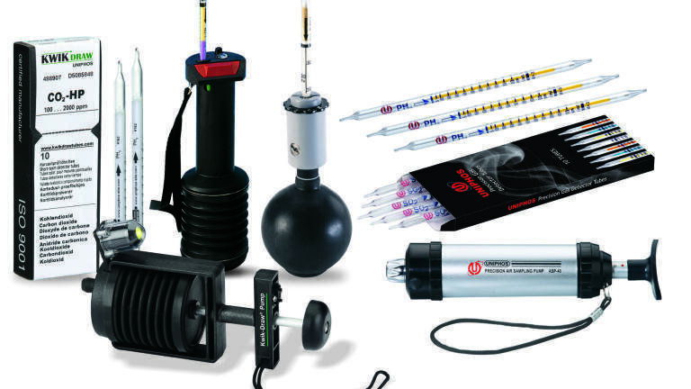 Uniphos, well known for gas detection tubes and gas sampling bags
