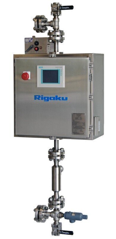 Rigaku NEX XT process sulphur gauge delivers total sulphur measurement in petroleum and crude