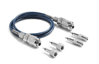Ralston USN high pressure Hoses and quick-connects make connecting a snap