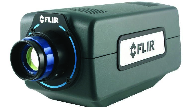 Fast frame rate camera for real-time thermal analysis