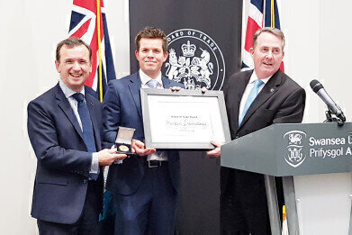 Outstanding export success recognised with UK trade award