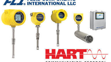 Industry’s broadest selection of thermal flow meters with HART announced