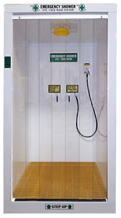 Emergency Safety Shower Decontamination Booth