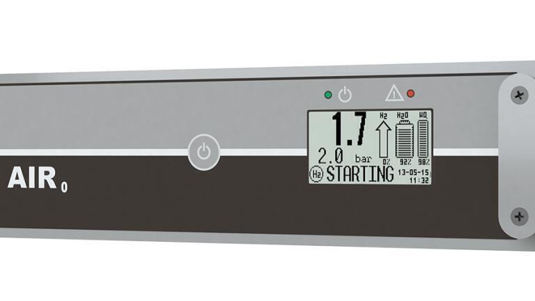 A new generation of Hydrogen and Air generator in 19" RACK