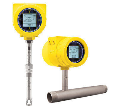 New thermal mass flow meter with breakthrough adaptive sensing technology