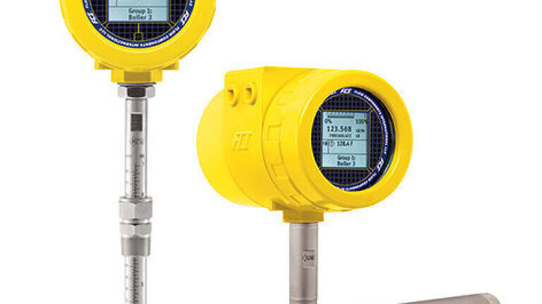 New thermal mass flow meter with breakthrough adaptive sensing technology
