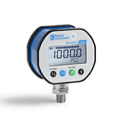 Compact, tough and reliable pressure gauge