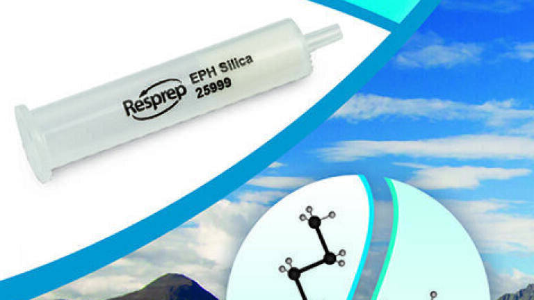 SPE cartridges for extractable petroleum hydrocarbon now available in a 2 g format