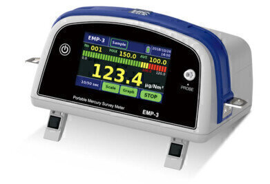 Step up your game with the new EMP-3 portable mercury vapour analyser