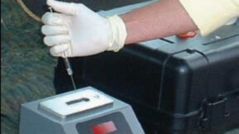 Portable IR Analyser used By Water Environment Research Foundation for Recent Study of Fats, Oil and Grease (FOG) in Wastewater