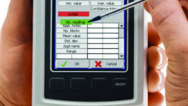 Coating Thickness Measurement with Flexible Control