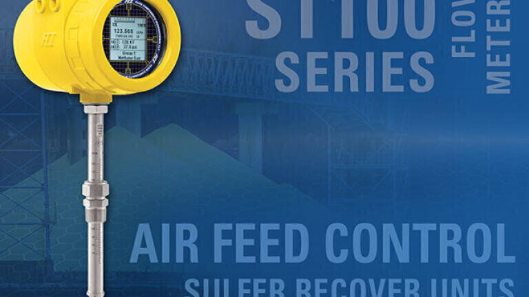 Air feed control flow meter helps refineries optimise output of their sulphur recovery units