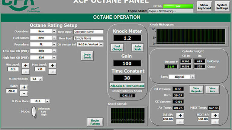 XCP Technology delivers accuracy and accountability needed for Octane and Cetane testing