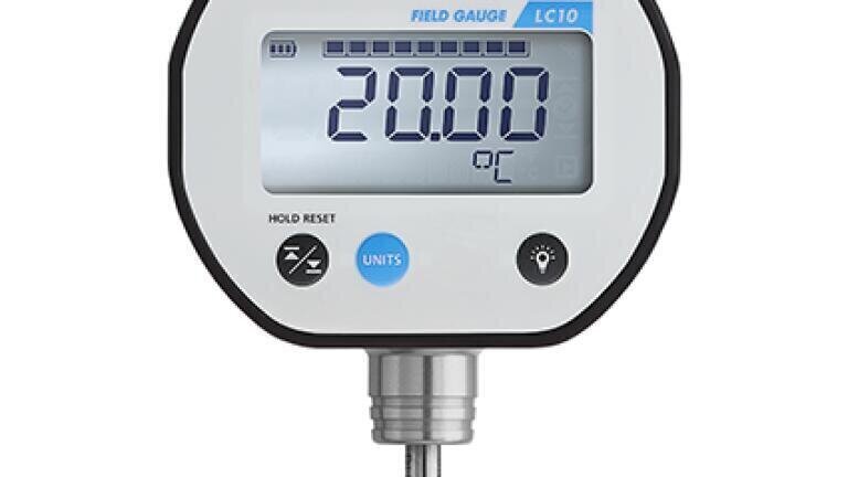 Portable, rugged and user friendly temperature probe
